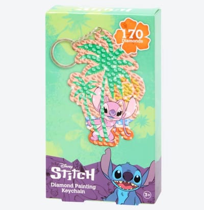 Disney Lilo & Stitch Diamond Painting Sleutelhanger - 170 Diamanten steentjes - DIY Knutsel Set - Schoencadeau - Sint & Kerst
