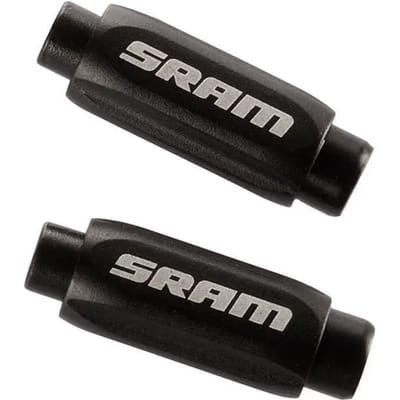 Verstelbare kabelspanner aluminium zwart Sram Qté 2
