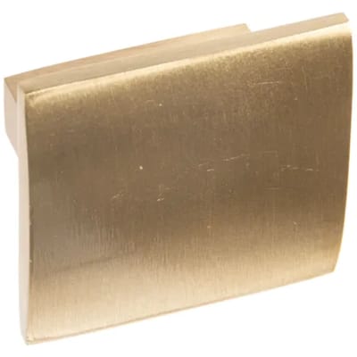 Bertomani Meubelknop - Aluminium - Mat Messingkleur - 35mm - Set Van 2
