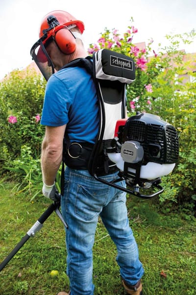 Scheppach 4-in-1 Benzine Multitool MFH5300-4BP - Rugdrager - 51,7cc - 2-takt - 1.3kW/1.8 PK - tankinhoud 0.96 L