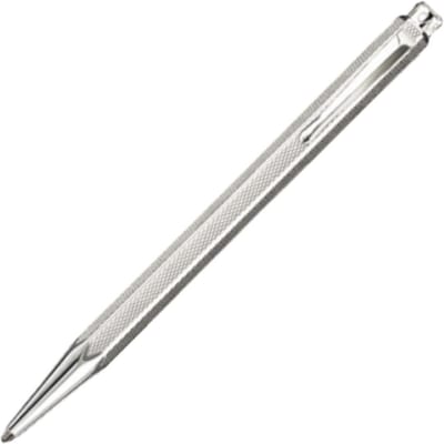 Caran Balpen Ecridor Retro Zilver Echt Geïmporteerd Product d'Ache Op Oliebasis 0890-487 white