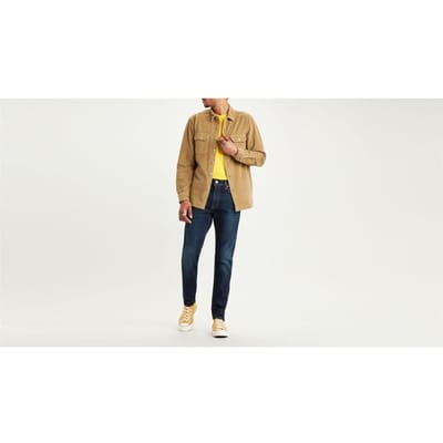 Levis Heren 512 Tapered Leg Slim Jeans (Donkere Indigo)