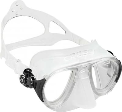 Cressi Calibro Duikmasker Transparant,Zwart