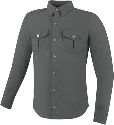 Bogotto Furrow Groen Motorshirt - Jas