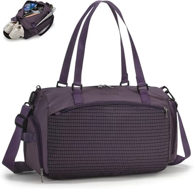 Reisbagage Handbagage 40x30x15 voor KLM en British Airways met Schoen- en Nat Compartment, Weekender Tas voor Mannen en Vrouwen, 20L Fitness Tas, Waterdichte Cabin Bag voor Vliegtuiggebruik
