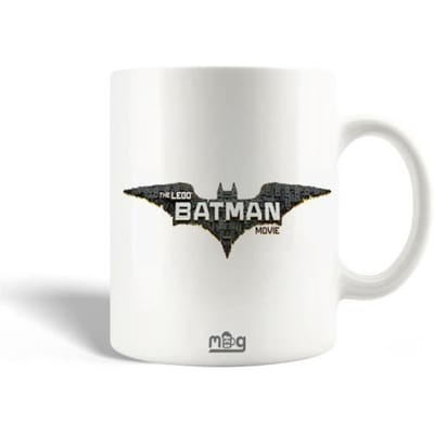 Mug - Maniacase - Lego Batman - Céramique - Blanc - Compatible lave-vaisselle