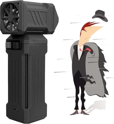 Krachtige Draadloze Mini Luchtblazer - Hogesnelheid Jet Fan voor Drogen en Schoonmaken