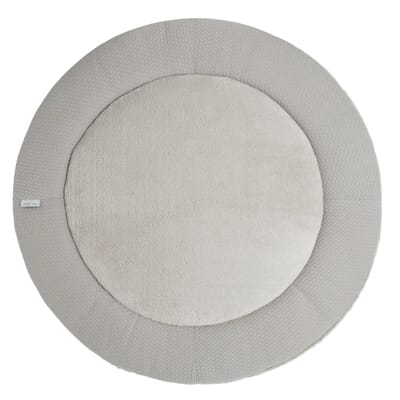 Baby's Only Gebreid boxkleed rond Sky - Parklegger - Speelkleed - Urban Taupe - Ø95 cm - Extra dik - Boxmatras - Tweezijdig te gebruiken