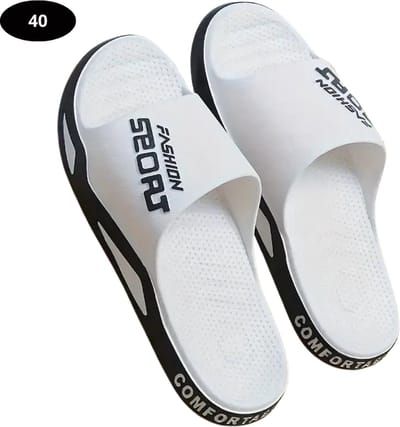 Livano Badslippers Dames & Heren - Comfortabel - Flip Flops - Sauna - Zomer - Wit - Maat 39