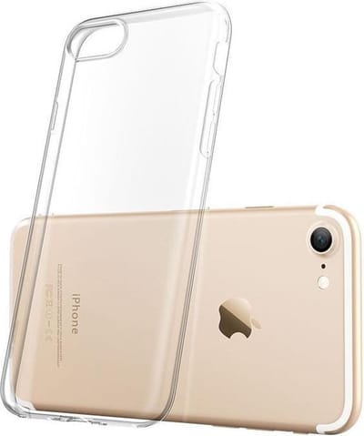Telefoonhoesje - iPhone 7 Plus - transparant - ultradunne TPU beschermhoes