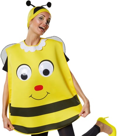 dressforfun - Unisekskostuum cartoon bij - verkleedkleding kostuum halloween verkleden feestkleding carnavalskleding carnaval feestkledij partykleding - 302194