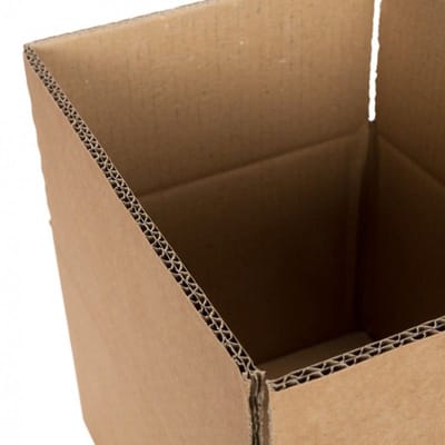 Kartonnen dozen dubbelgolf 750 x 450 x 550 mm bruin | 15 stuks