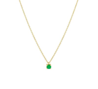 Geelgouden Collier smaragd 1 4022813
