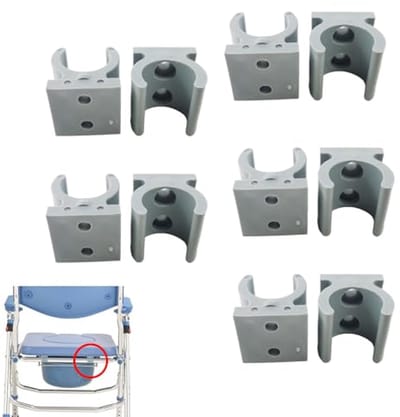 Verhoogde Toiletbril Kussen – 10-Pack Verstelbare Toilet Seat Pad met Handgrepen voor Senioren