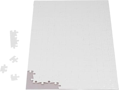 Lege Puzzels - Sublimatie Puzzels - Zelf Ontwerpen - A3 Formaat 252 Stukjes - 26x38.5 Cm