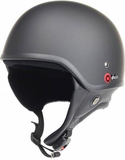 Redbike RB-450 pothelm mat zwart maat S
