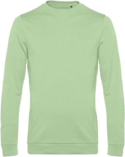 B&C Heren in sweatshirt (Licht Jade)