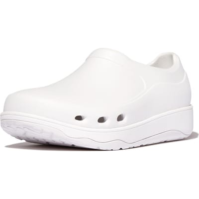 FitFlop FitFlop Industrial Clog Dames Gezondheidszorg Werkklompen - WIT - Maat 40