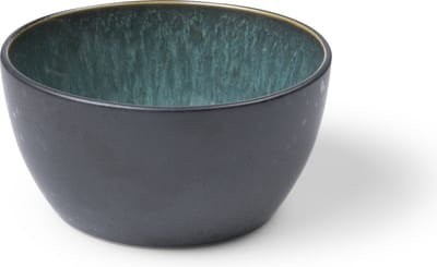 BITZ Kom Dia. 14 x 7 cm Zwart/Groen