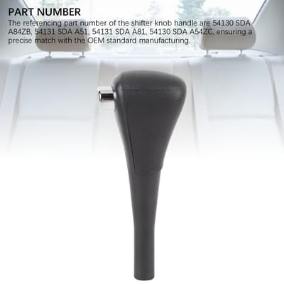 Automatische Pookknop Handgreep 54131 SDA A81 Ergonomische Grip Anti-Slip Stijlvolle Automatische Schakelpook gray