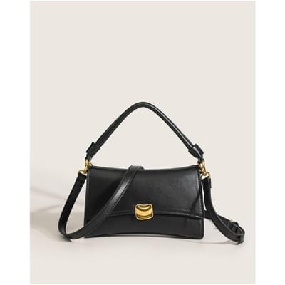 Okseltas voor Dames  Stedelijke Mode Getextureerde Handtas  Zwart Licht Luxe Kleine Schoudertas  Trendy Dames Tas white