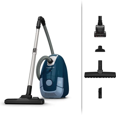 Rowenta Power XXL RO3172EA - Stofzuiger met Zak - Blauw - Grote Capaciteit - Geschikt voor Grote Huizen