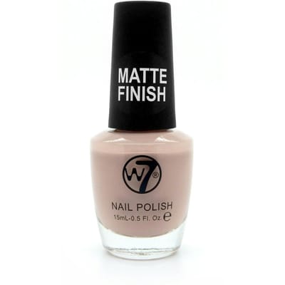 W7 Nailpolish 153 Matte Beige 15 ml