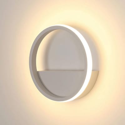 Moderne Ronde LED Wandlamp 12W 3000K voor Woonkamer, Slaapkamer, en Hal