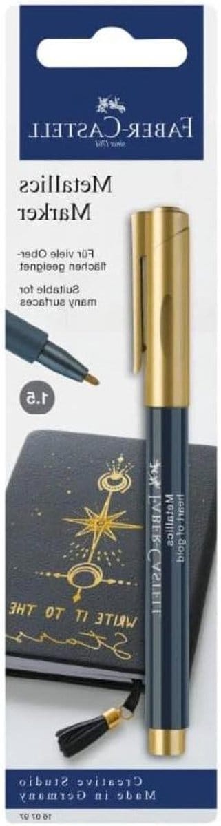 Metallic Markers - Kunst Markers - Creatief Tekenen - Waterproof Na Drogen - 1.5mm Punt - Goud
