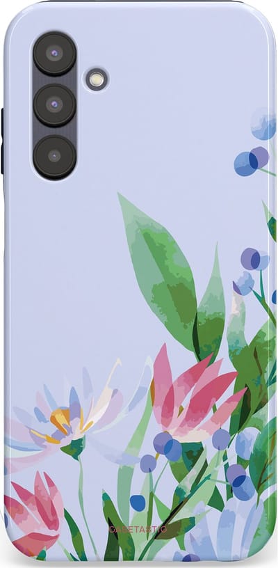 Casetastic hoesje geschikt voor Samsung Galaxy A25 - Dubbellaagse bescherming - Dromen in pastel - Fashion Case - Lichtgrijs Mintgroen