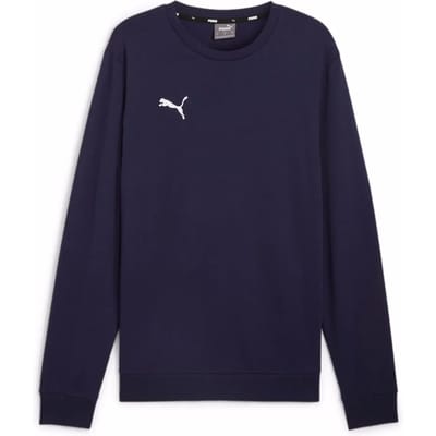PUMA teamGOAL Casuals sweat-sweatshirt voor heren met ronde hals, 658592 marineblauw