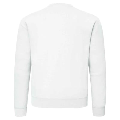 Fruit of the Loom Heren Supercotton Effen Sweatshirt (Wit)