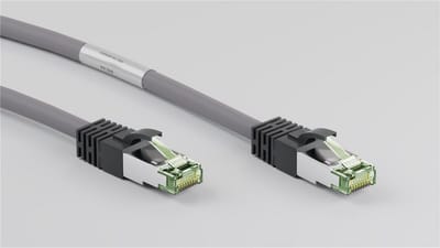Danicom Cat8 S/FTP (PIMF) patchkabel - 0,25 meter grijs - netwerkkabel - internetkabel - UTP kabel - RJ45 - 10000 mbit/s