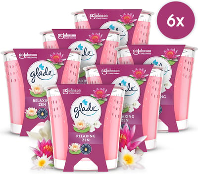 Glade Geurkaars Relaxing Zen 100% Raapzaadwax