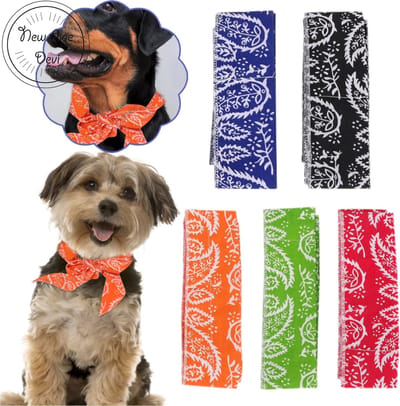 New Age Devi - Honden bandana -Stijlvolle hond - Tegen kou en hete zon in de nek - Zwart