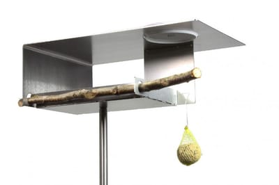Opossum Voederhuis-Drinkplaats-XL-RVS-Bauhaus