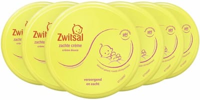 Zwitsal Zachte Creme Pot 200ml 6x