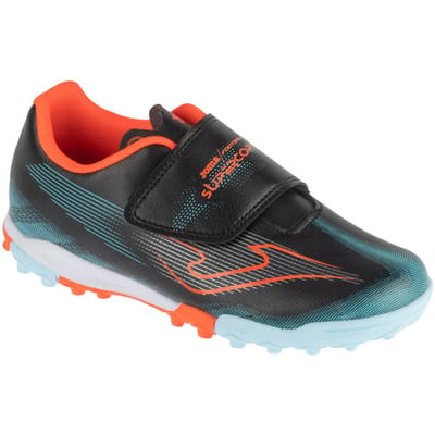 Joma Super Copa Jr 26 SUJS TF, voor een jongen, Zwart, Voetbalschoenen, maat: 28