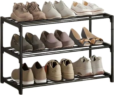 Livano Schoenenrek - Schoenenbank - Deur - Schoenen Opbergsysteem - Organizer - 3 Lagen Klein