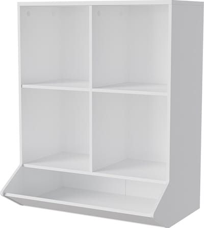 Vicco Conny Kinderplank – 65.5 x 82.5 cm Wit