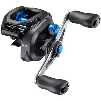 Linkshandige hengelsporto reel Shimano SLX 151 XG