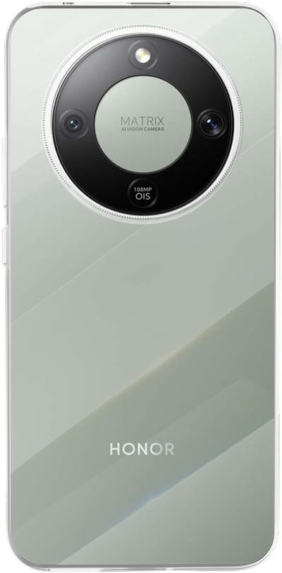 Bigben Connected, Hoesje geschikt voor Honor Magic 8 Lite - Flexibel TPU met Anti-Vergeling, Transparant