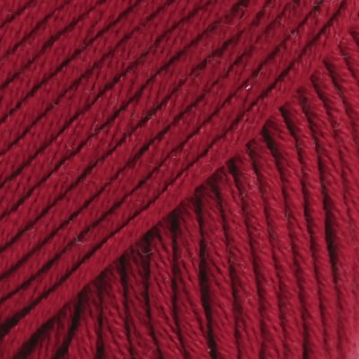 DROPS Muskat Uni Colour - 41 wijnrood - Katoen Garen