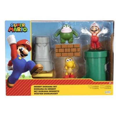 Beeldje Jakks Pacific World Of Nintendo Super Mario Diorama Désert