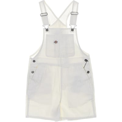 Duck Canvas Bib Short voor dames, Stone Washed Cloud tuinbroek