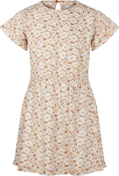 Koko Noko R-girls 2 Meisjes Jurk - Camel - Maat 86