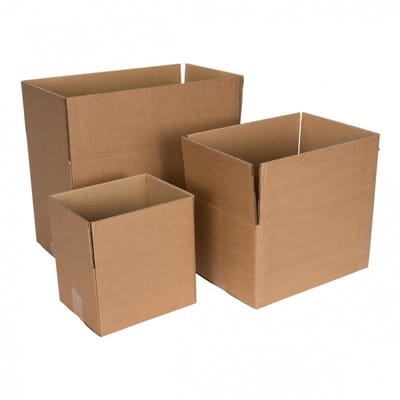 Kartonnen dozen enkelgolf 302 x 220 x 110 mm bruin | 30 stuks