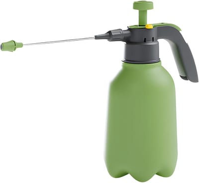 Druksproeier 2L - Tuinsproeier Reiniger - Onderhoud Buiten - Zuurbestendig Verstelbaar - 13.5 x 13.5 x 31 cm - Groen