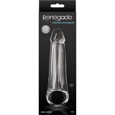 NS Novelties - Renegade Fantasy Extension M - Sleeves Penis Transparant