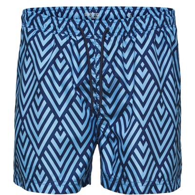 Short Selected Slhclassic Aop Swimshorts